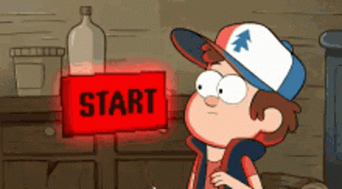 Press Start animated gif